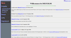 Desktop Screenshot of diefer.de